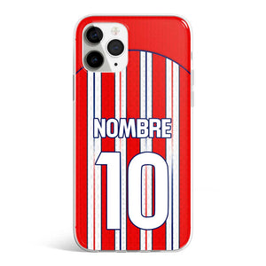 funda para movil atletico de madrid camiseta personalizada