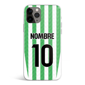 funda camiseta futbol real betis personalizada