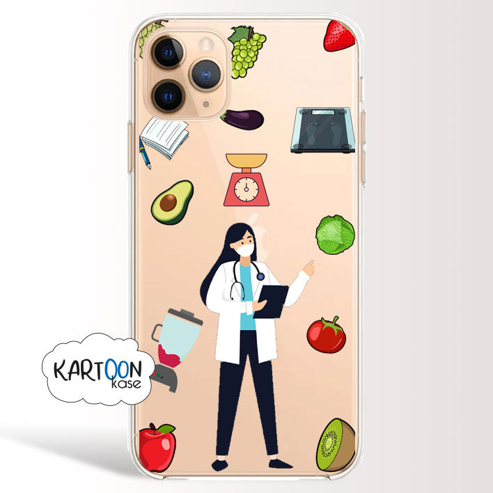 Funda Nutricionista Mujer Profesiones