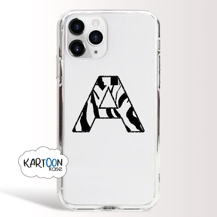 Funda Personalizada Inicial Zebra