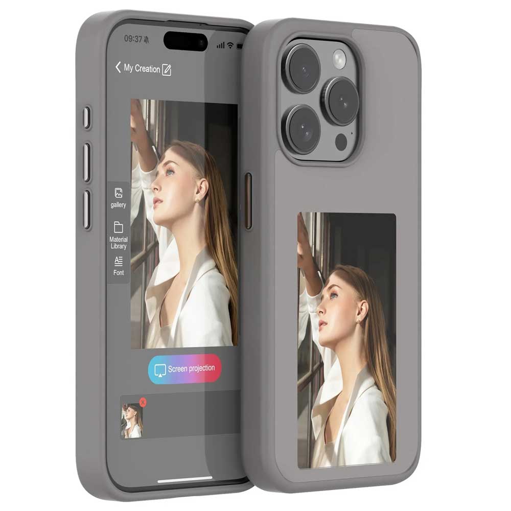 Funda Iphone con Pantalla Personalizable NFC