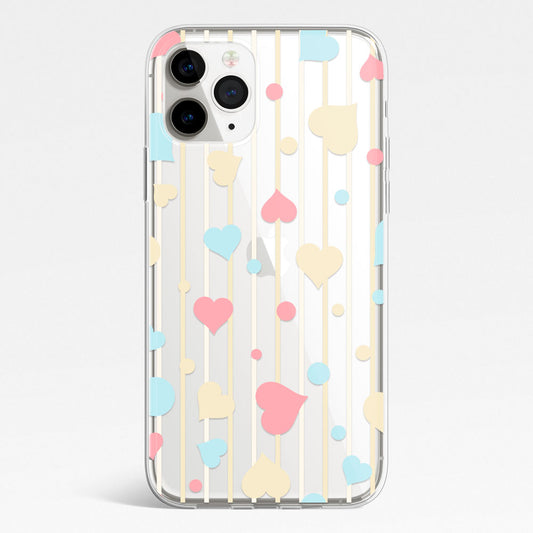 Funda Corazones Multicolores