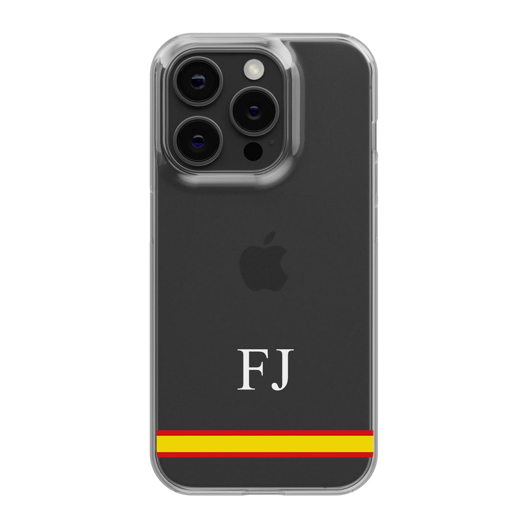 funda bandera españa nombre iniciales