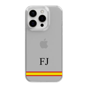 funda bandera españa nombre iniciales