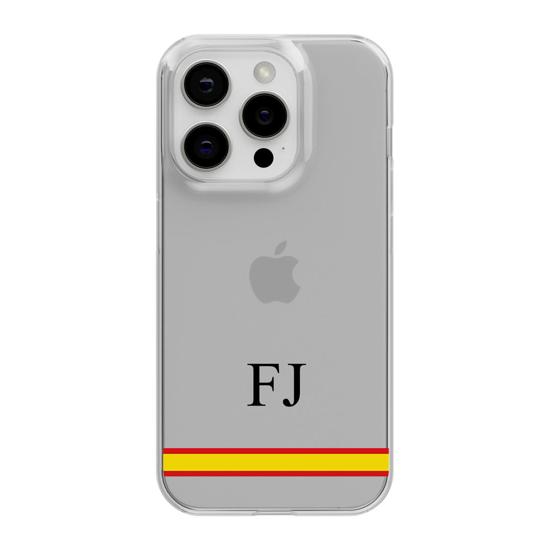 funda bandera españa nombre iniciales