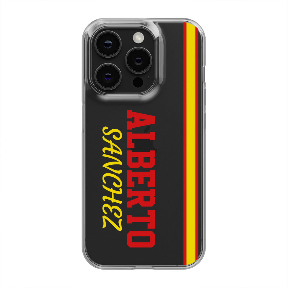 Funda Bandera España Personalizada Nombre