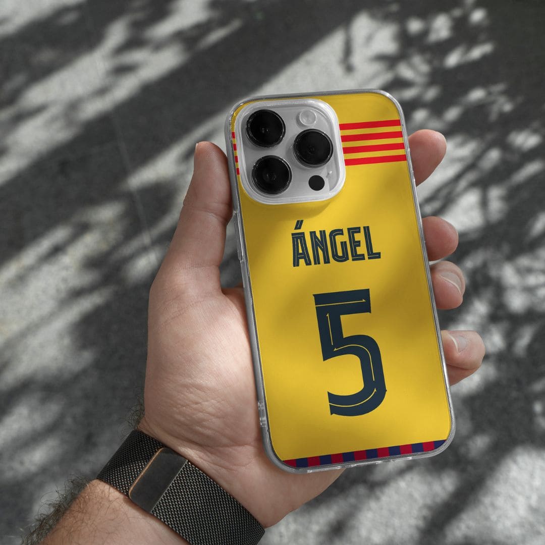 funda para movil camiseta barcelona
