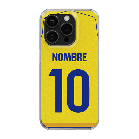 Capa da camisa de futebol do Cádiz