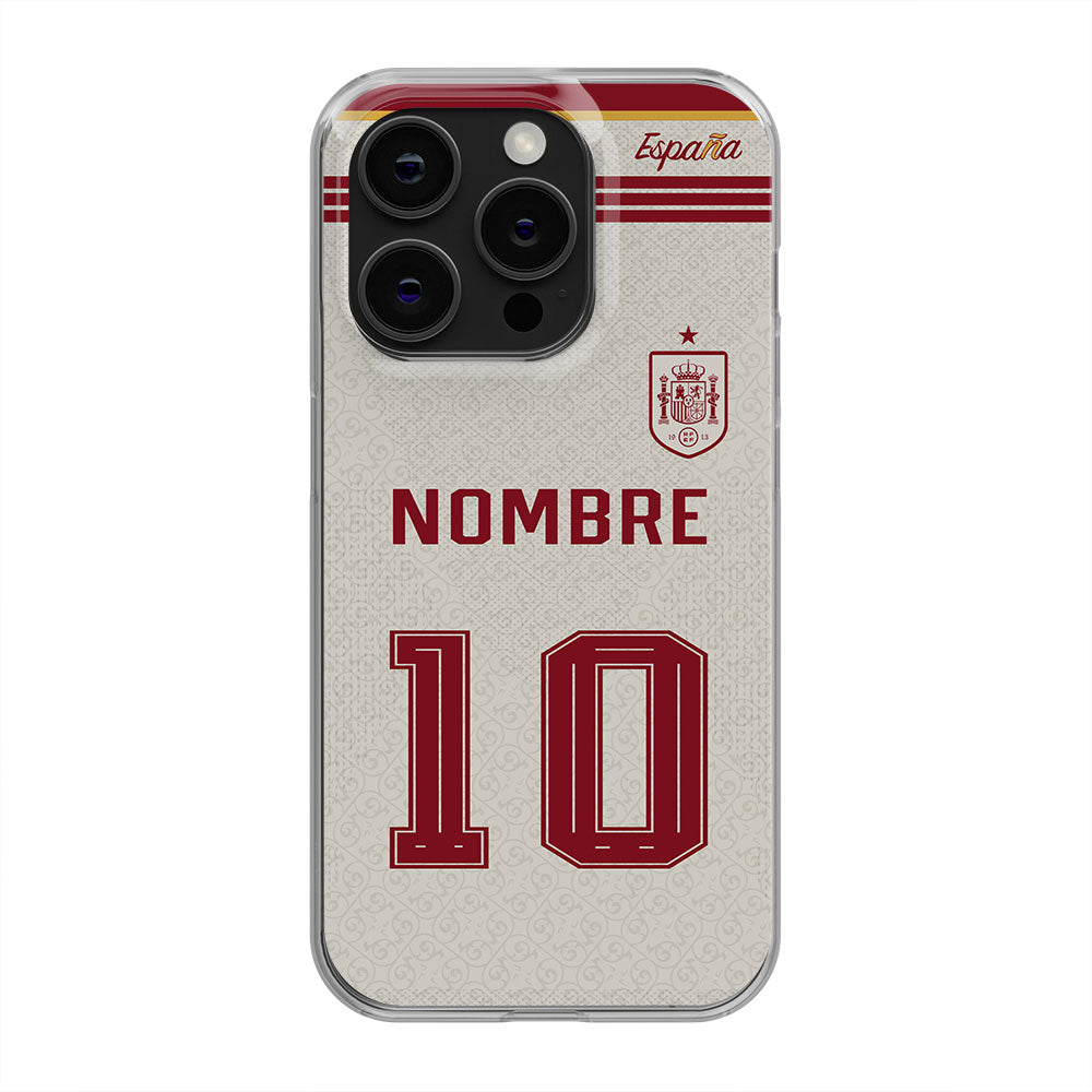 Funda de Móvil Camiseta Selección Española Mundial 2026 Personalizada (Local y Visitante)