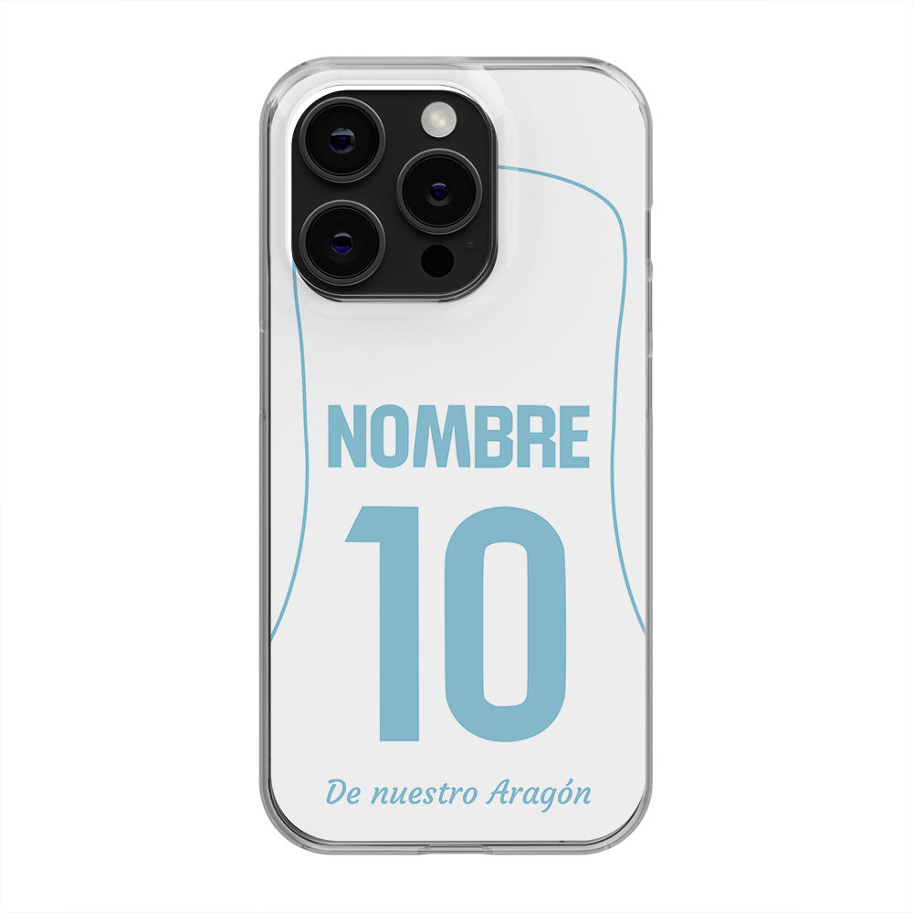 Capa da camisa de futebol do Zaragoza