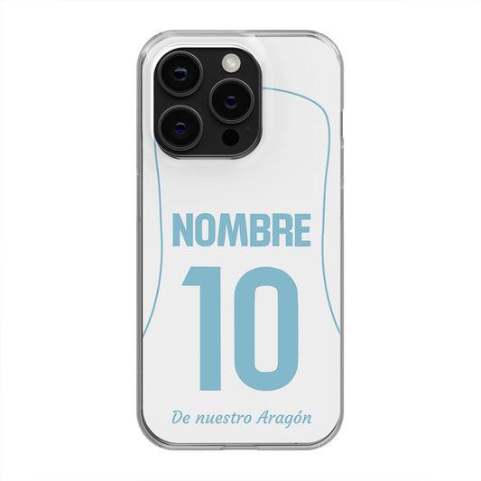 Capa da camisa de futebol do Zaragoza