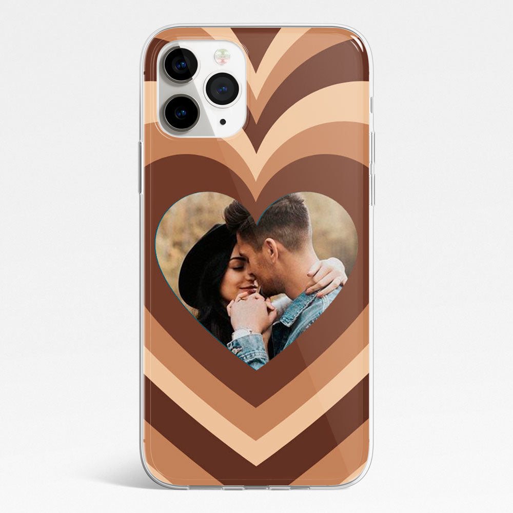 Funda Personalizada Corazones Colores Foto