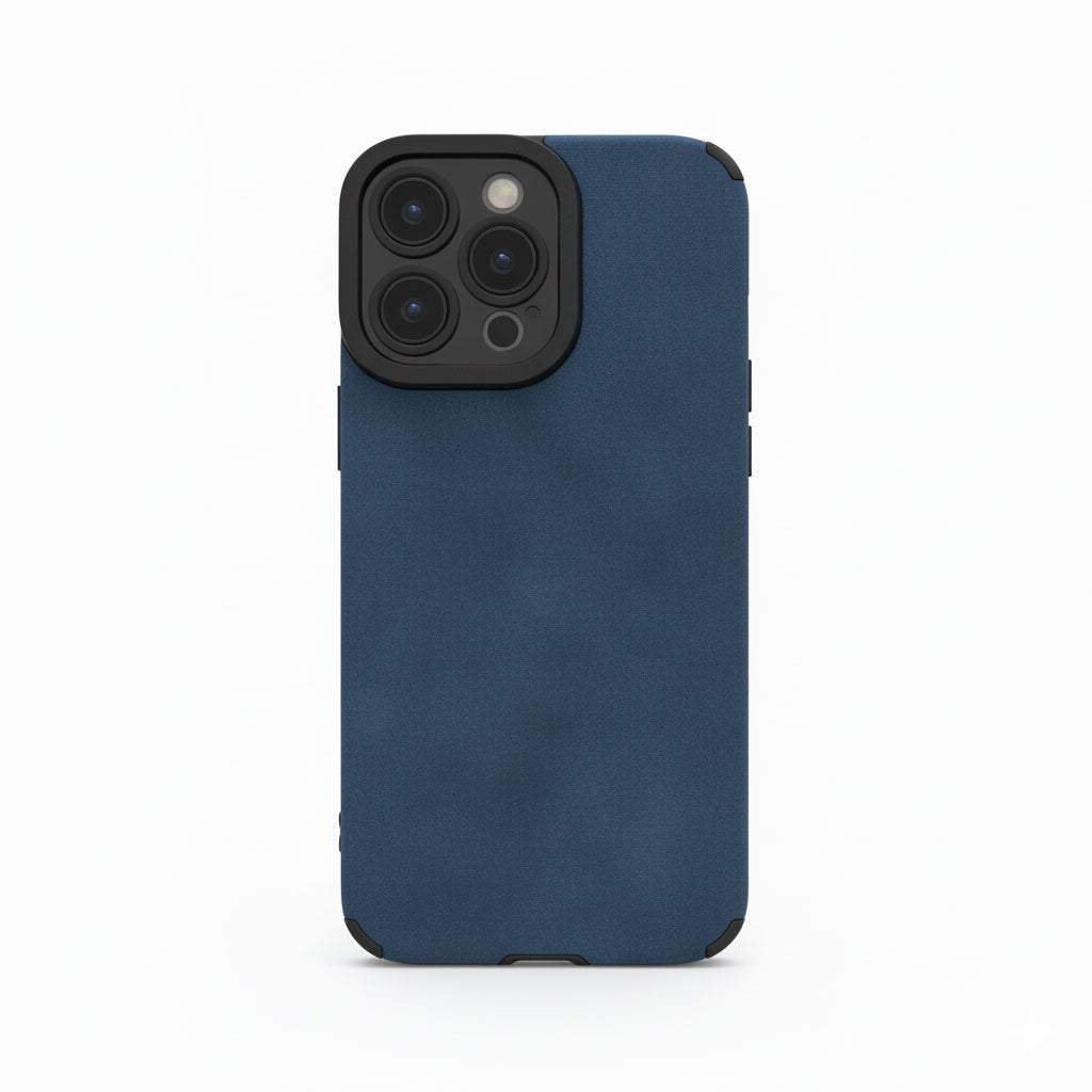 Funda Cuero Piel Antigolpe Doble