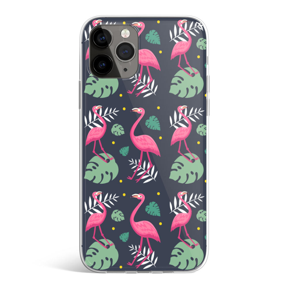 Funda Flamencos Azul