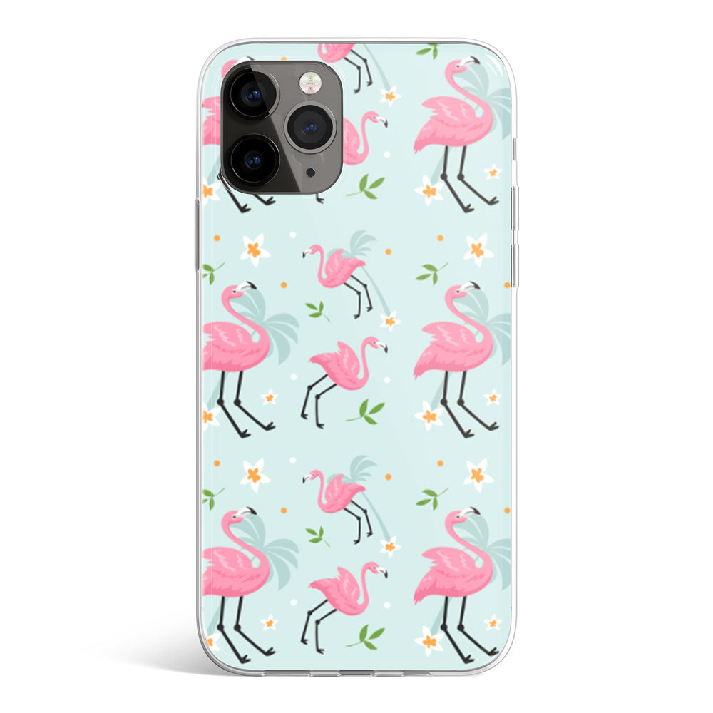 Funda Flamencos Turquesa