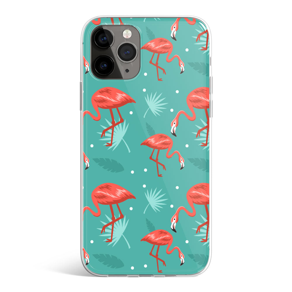 Funda Flamencos Verde