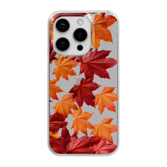Funda Hojas de Otoño Transparente