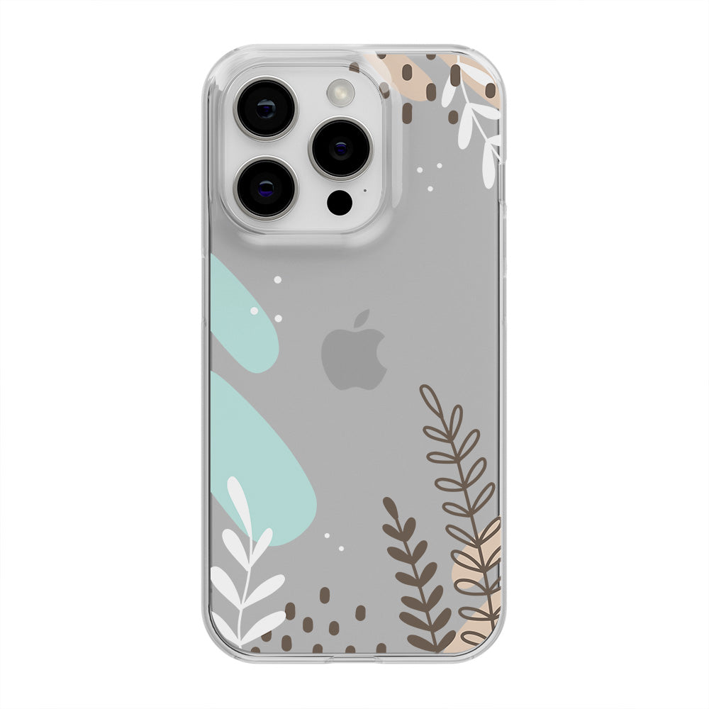 Funda Hojas de Otoño Transparente Colores