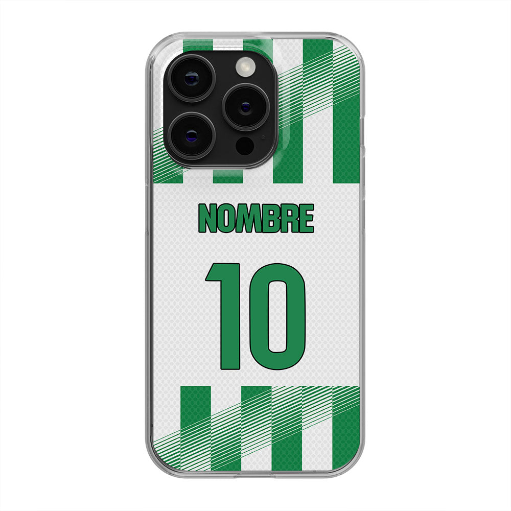 Funda de móvil personalizada Real Betis, camiseta Local 2026/27 | Kartoon Kase