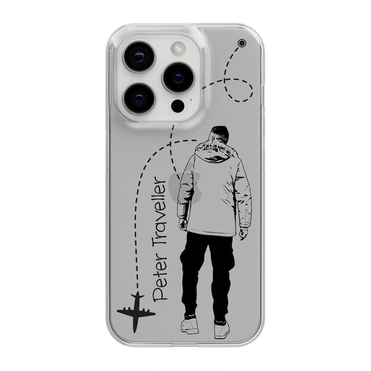 Funda Viajero Personalizada Silueta y Nombre