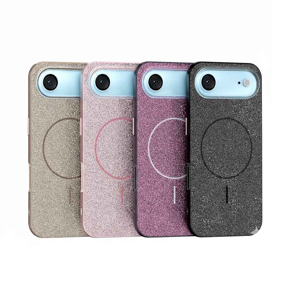 Funda iPhone 17 Air Purpurina Magsafe Colores