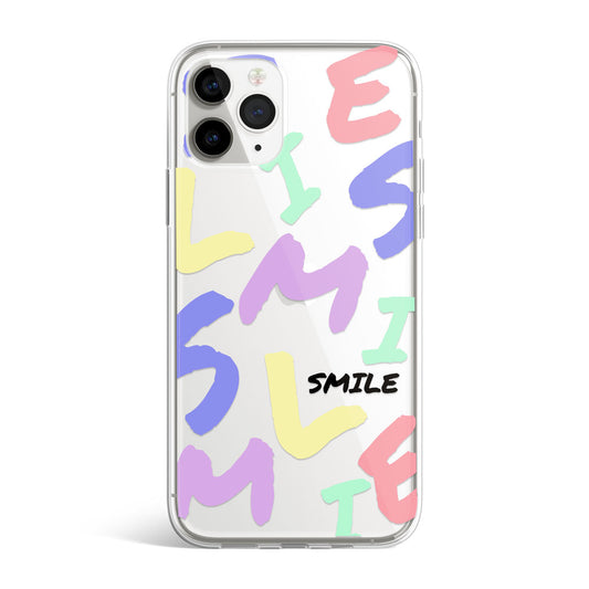 Funda Letras Smile Sonrisa