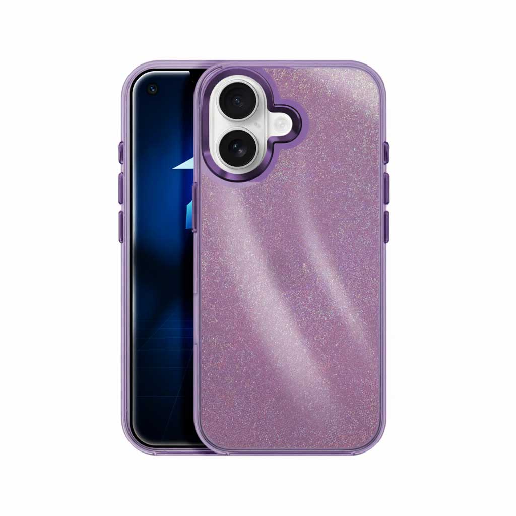 Funda Acrílica Purpurina Colores