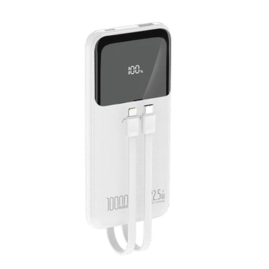Bateria Externa Cables Integrados 10000 mha