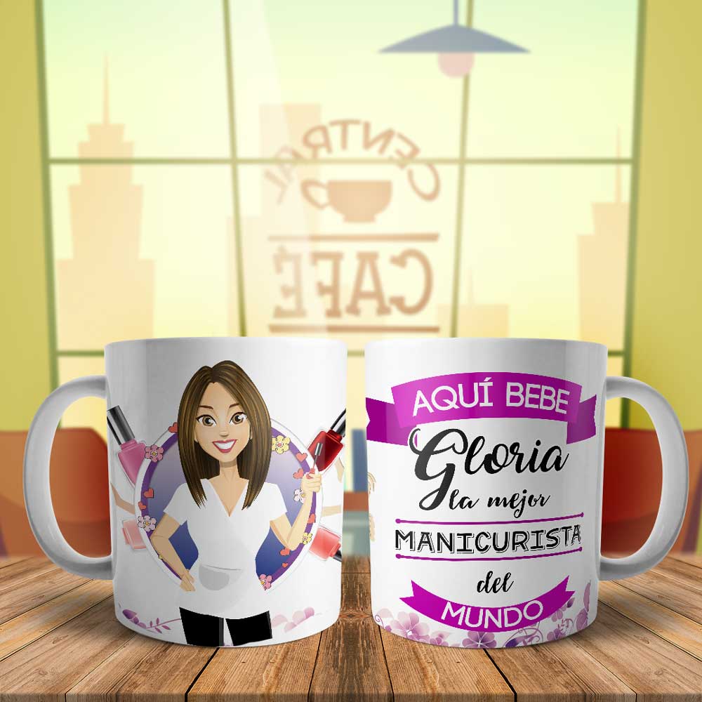 Taza Manicurista Esteticien Profesiones 2