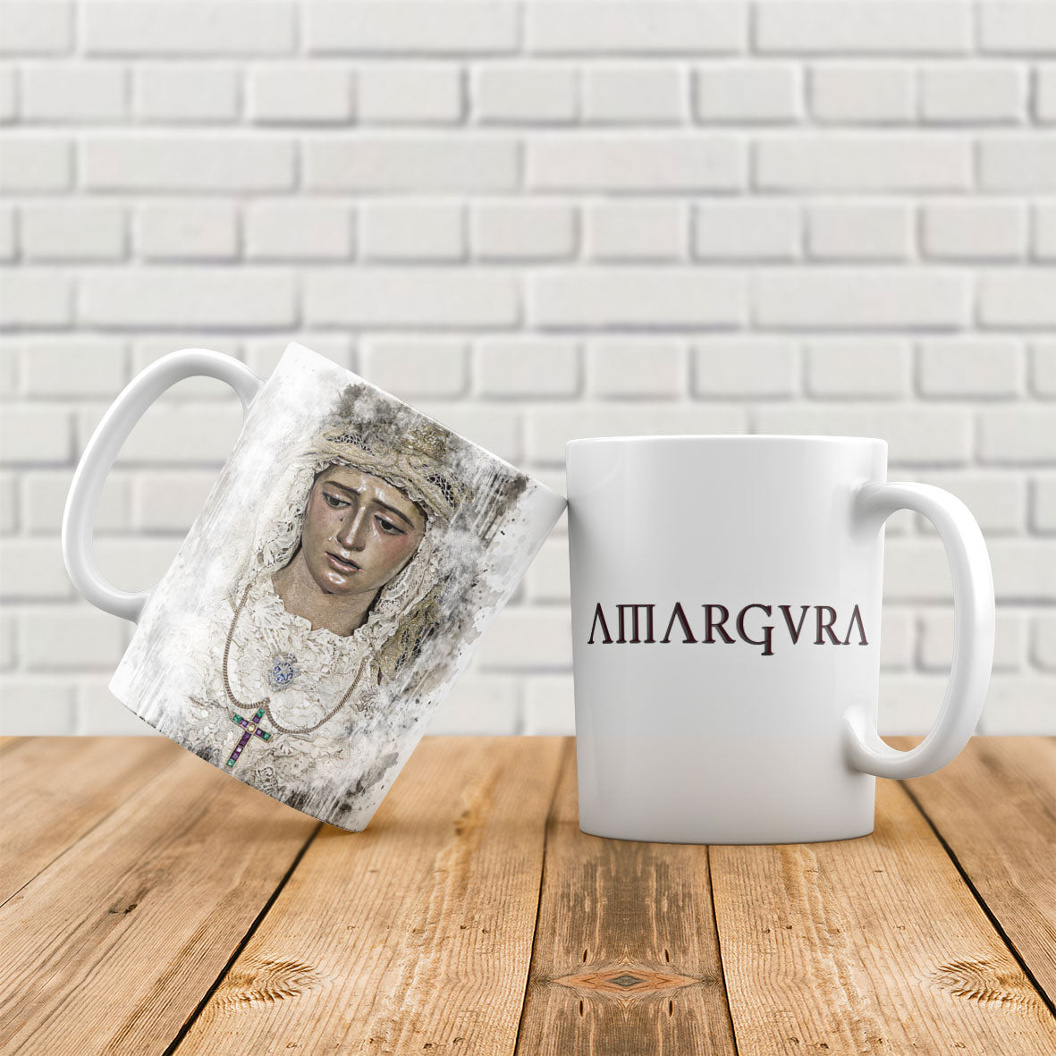 Taza Cofrade Amargura Tinta