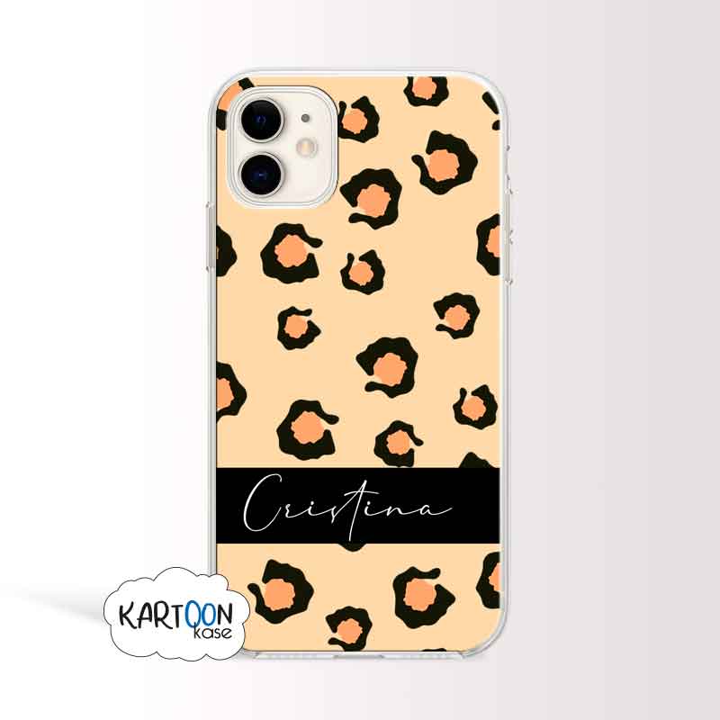 Funda Animal Print Leopardo Personalizada