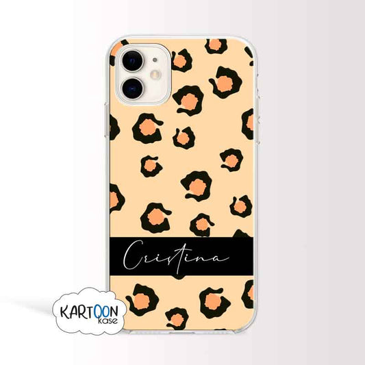 Funda Animal Print Leopardo Personalizada