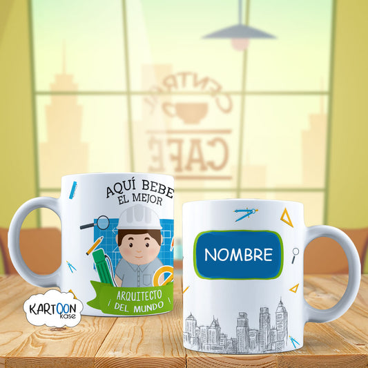 Caneca Profissões de Arquiteto