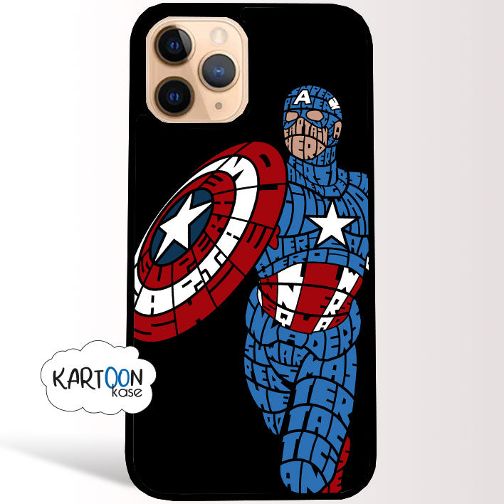 Funda Capitan America Caligram