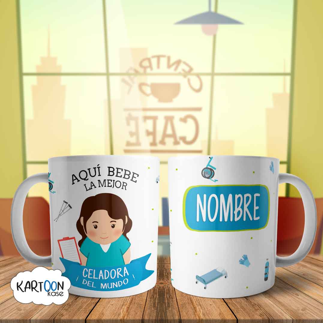 Taza Celadora Profesiones