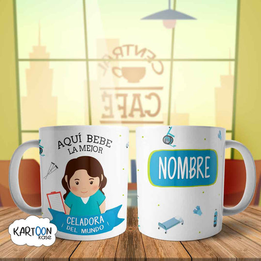 Taza Celadora Profesiones