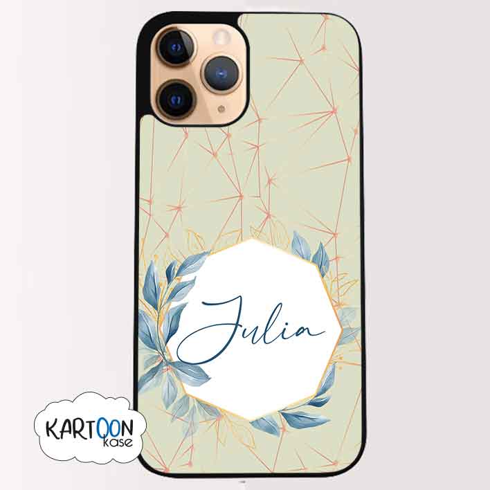 Funda Personalizada Circulo Geometria Nombre Fondo
