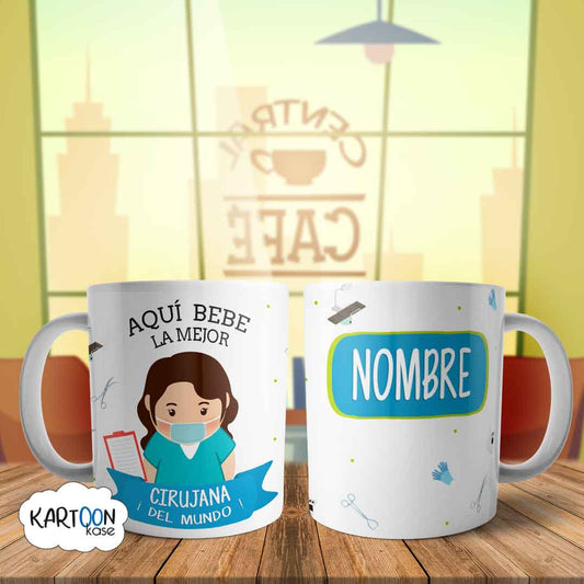 Caneca Profissões de Cirurgião