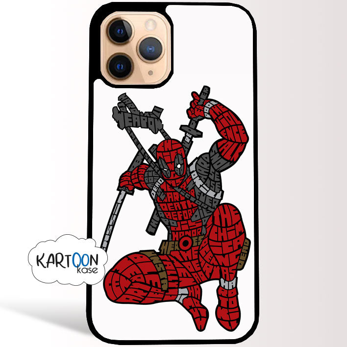 Funda Deadpool Sable Marvel Caligram