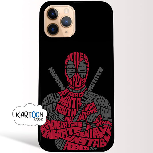 Funda Deadpool Sables Caligram
