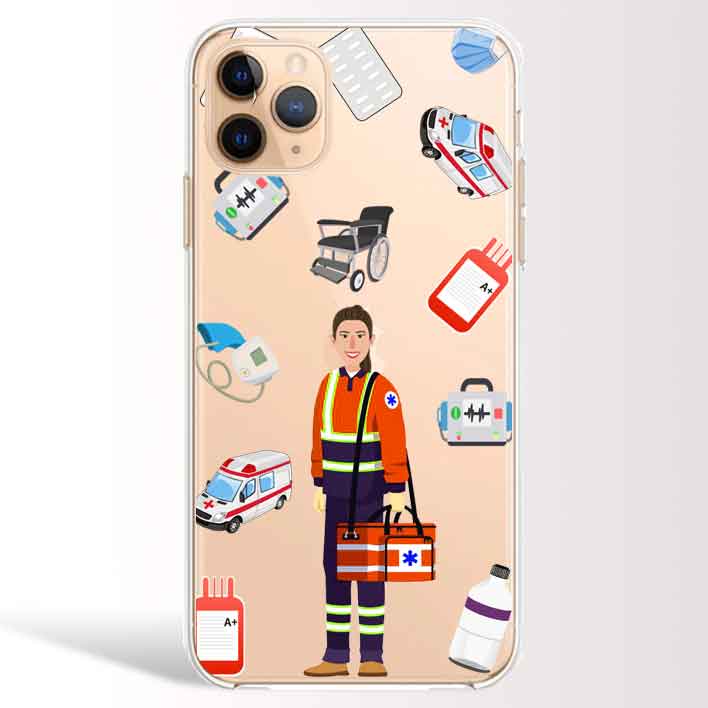 Técnico de Emergência Cobre Profissões Femininas