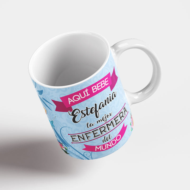 Caneca Enfermeira Profissões Completas