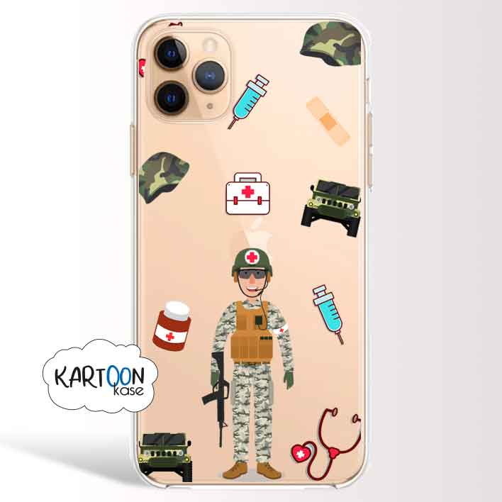 Profissões de capa de enfermeira militar
