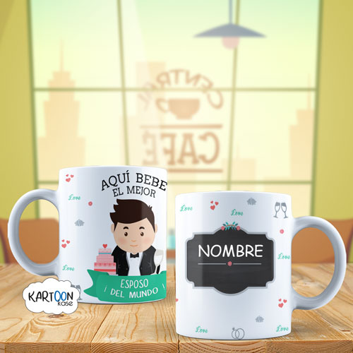 Taza Esposo 2 Celebraciones