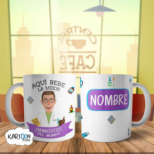 Caneca Profissões Farmacêuticas