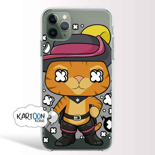 Funda Gato Con Botas Pop Culture