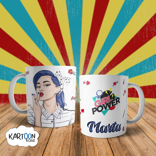 Taza Girl Power Beso