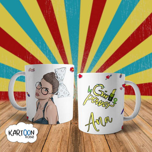 Taza Girl Power Lazo