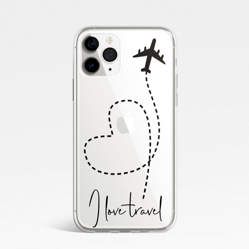 Funda Avión Viaje I Love Travel