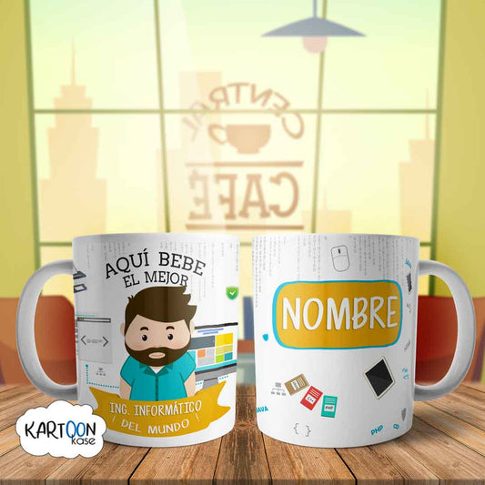 Taza Ingeniero Informatico Profesiones